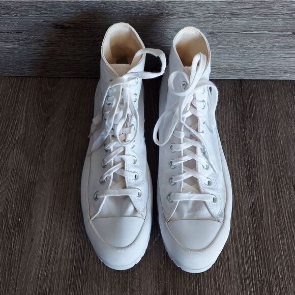 Converse Chuck Taylor All Star Lugged 2.0 High Platform White size 10 - Picture 3 of 11